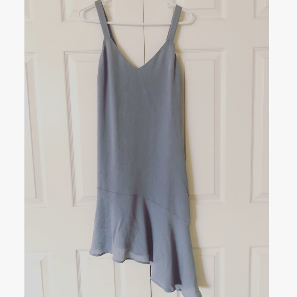 Baby blue dress